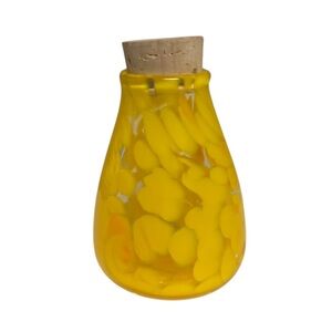 Hand Blown Glass Jar